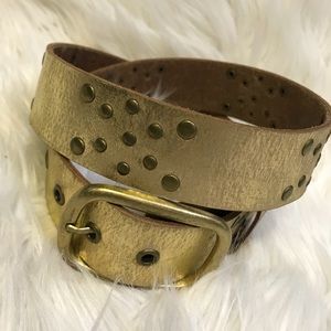 Antique Gold Belt (Distressed)